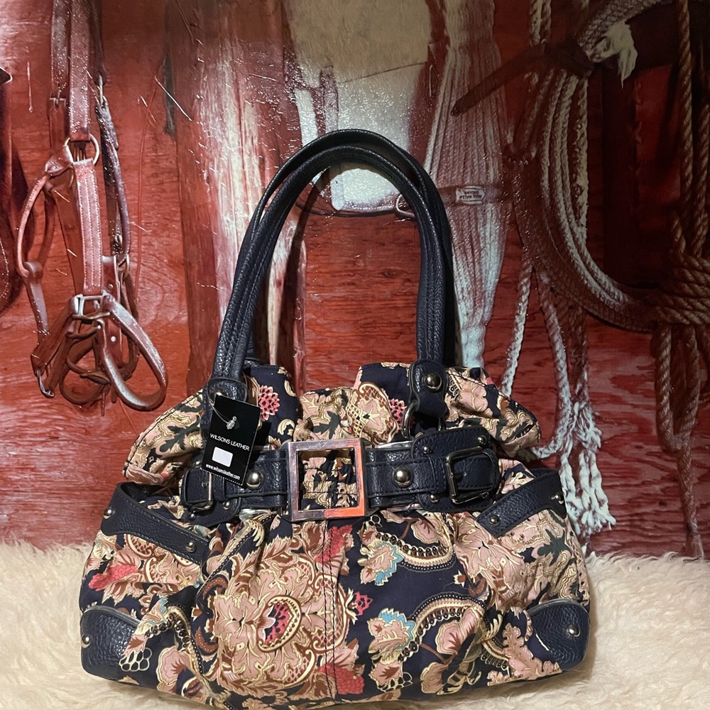 New “Wilson Leather” paisley bag